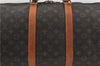 Auth Louis Vuitton Monogram Keepall Bandouliere 55 Boston Bag M41414 LV 5544D