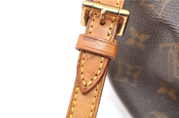 Authentic Louis Vuitton Monogram Montsouris PM Backpack M51137 LV 5544F