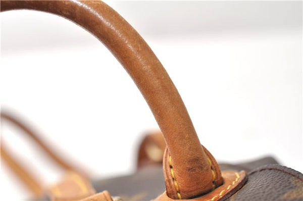 Authentic Louis Vuitton Monogram Montsouris PM Backpack M51137 LV 5544F