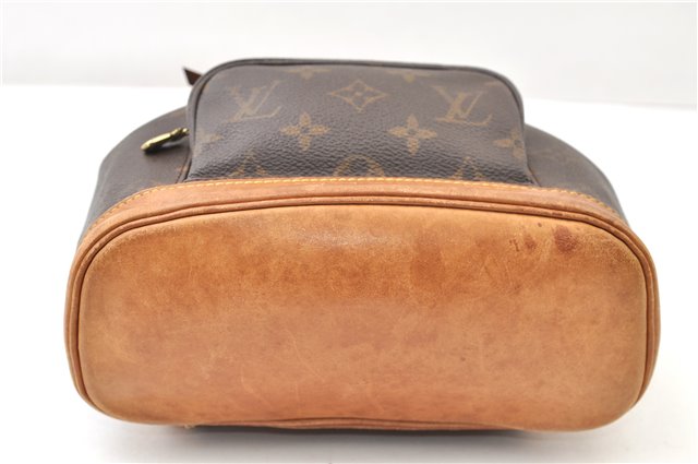 Authentic Louis Vuitton Monogram Montsouris PM Backpack M51137 LV 5544F