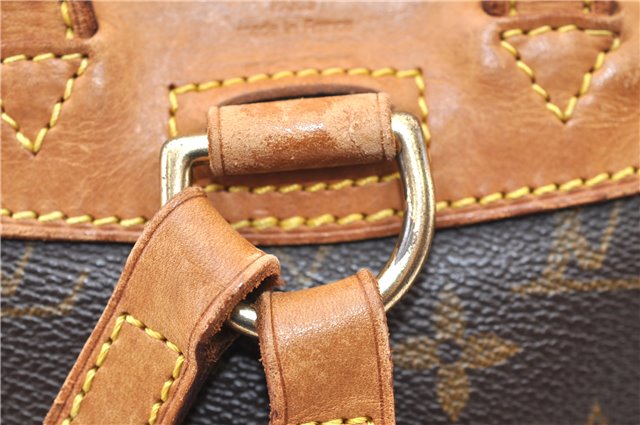 Authentic Louis Vuitton Monogram Montsouris PM Backpack M51137 LV 5544F