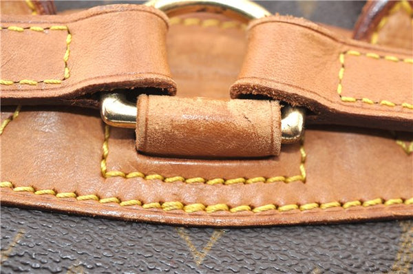 Authentic Louis Vuitton Monogram Montsouris PM Backpack M51137 LV 5544F