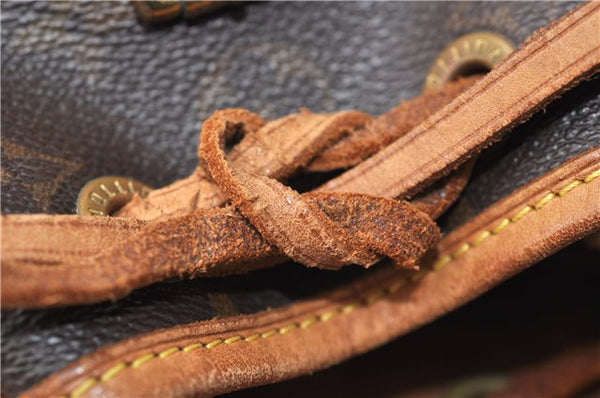 Authentic Louis Vuitton Monogram Montsouris PM Backpack M51137 LV 5544F