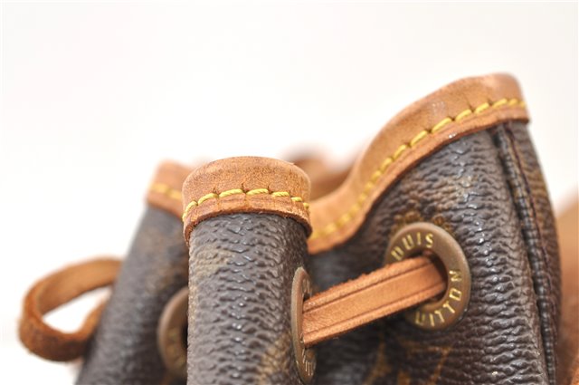 Authentic Louis Vuitton Monogram Montsouris PM Backpack M51137 LV 5544F