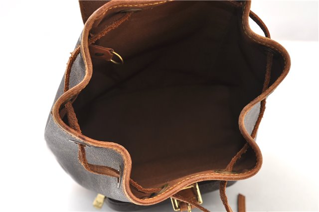 Authentic Louis Vuitton Monogram Montsouris PM Backpack M51137 LV 5544F