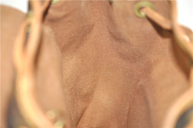 Authentic Louis Vuitton Monogram Montsouris PM Backpack M51137 LV 5544F