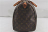 Authentic Louis Vuitton Monogram Speedy 40 Hand Boston Bag M41522 LV 5545D