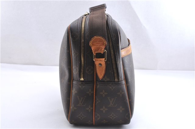 Authentic Louis Vuitton Monogram Reporter GM Shoulder Cross Bag M45252 LV 5545F