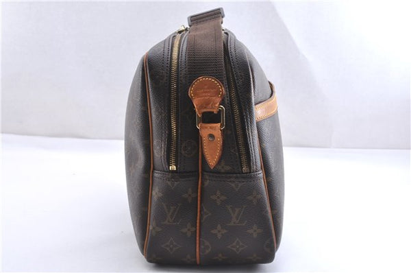 Authentic Louis Vuitton Monogram Reporter GM Shoulder Cross Bag M45252 LV 5545F