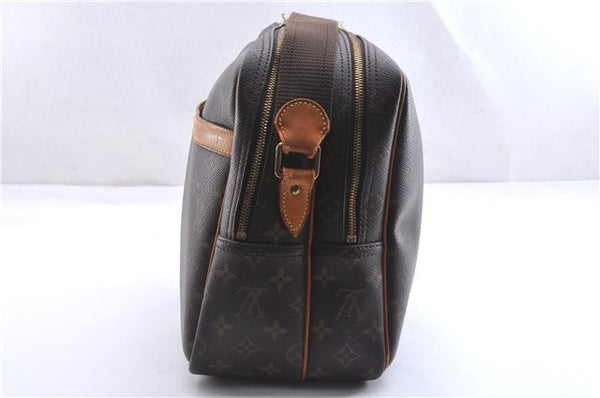 Authentic Louis Vuitton Monogram Reporter GM Shoulder Cross Bag M45252 LV 5545F