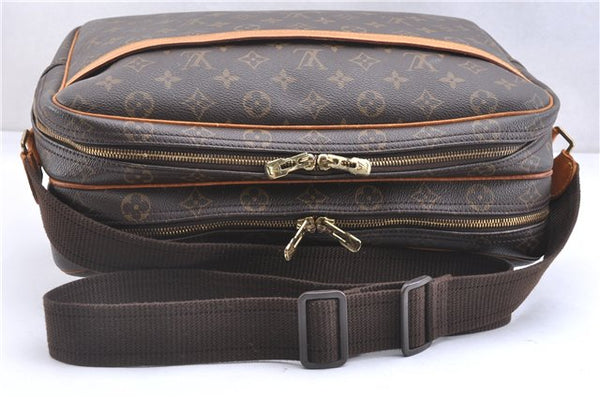 Authentic Louis Vuitton Monogram Reporter GM Shoulder Cross Bag M45252 LV 5545F