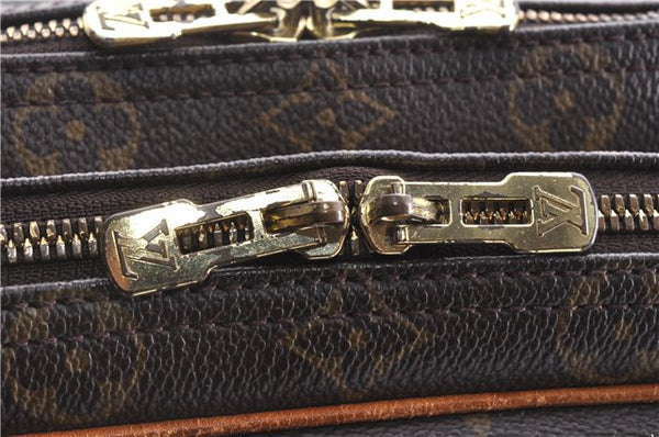 Authentic Louis Vuitton Monogram Reporter GM Shoulder Cross Bag M45252 LV 5545F