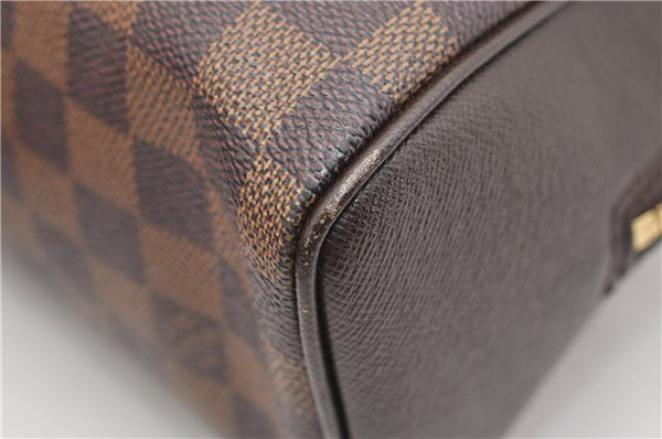 Authentic Louis Vuitton Damier Brera Hand Bag Purse N51150 LV 5546F