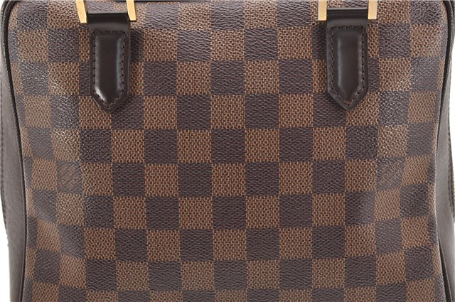 Authentic Louis Vuitton Damier Brera Hand Bag Purse N51150 LV 5546F
