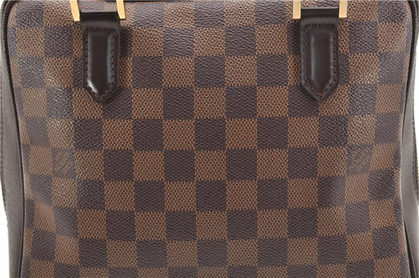 Authentic Louis Vuitton Damier Brera Hand Bag Purse N51150 LV 5546F