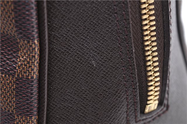 Authentic Louis Vuitton Damier Brera Hand Bag Purse N51150 LV 5546F
