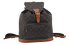 Authentic Louis Vuitton Monogram Montsouris GM Backpack M51135 LV 5548D