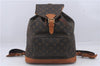 Authentic Louis Vuitton Monogram Montsouris GM Backpack M51135 LV 5548D