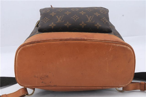 Authentic Louis Vuitton Monogram Montsouris GM Backpack M51135 LV 5548D
