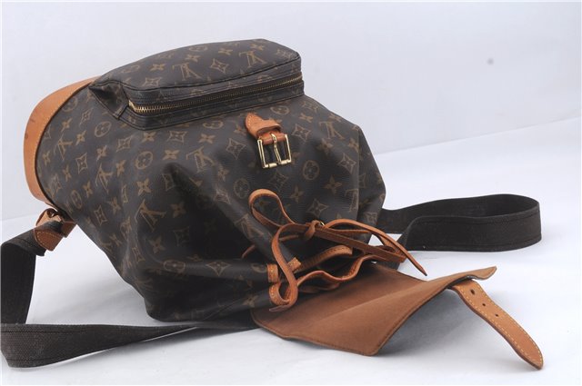 Authentic Louis Vuitton Monogram Montsouris GM Backpack M51135 LV 5548D
