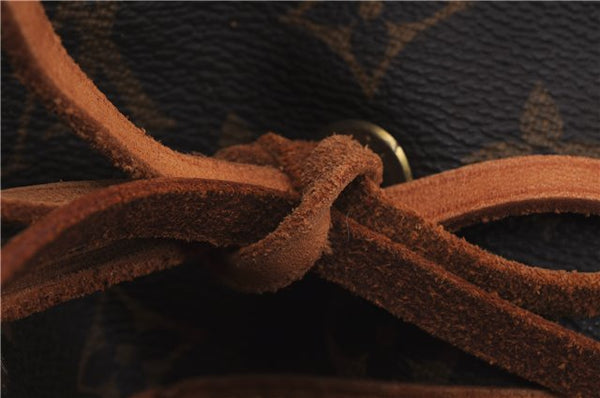 Authentic Louis Vuitton Monogram Montsouris GM Backpack M51135 LV 5548D