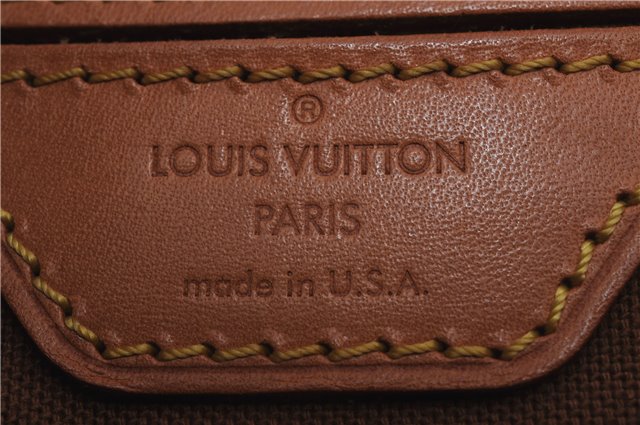 Authentic Louis Vuitton Monogram Montsouris GM Backpack M51135 LV 5548D