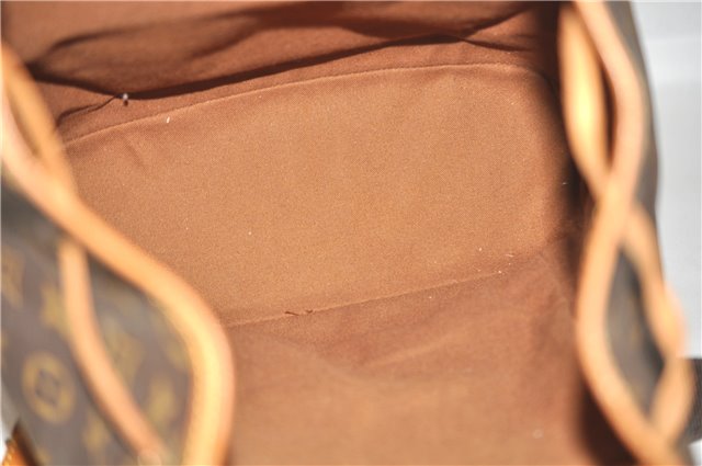 Authentic Louis Vuitton Monogram Montsouris GM Backpack M51135 LV 5548D