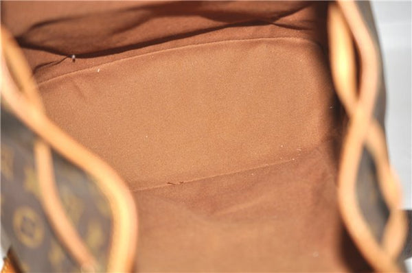 Authentic Louis Vuitton Monogram Montsouris GM Backpack M51135 LV 5548D