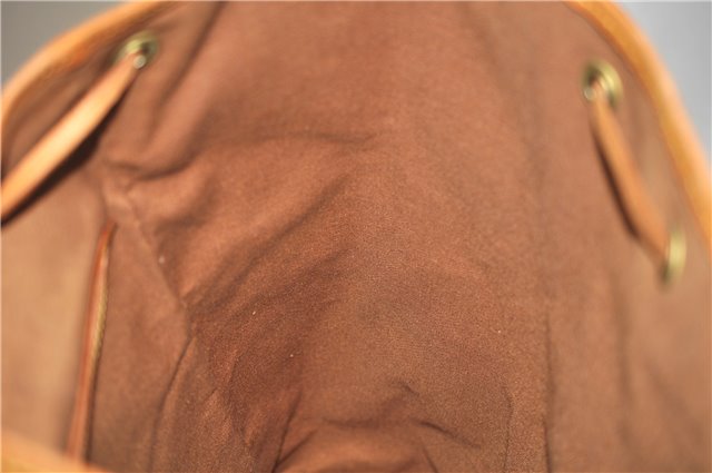 Authentic Louis Vuitton Monogram Montsouris GM Backpack M51135 LV 5548D