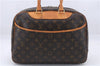 Authentic Louis Vuitton Monogram Deauville Hand Bag M47270 LV 5549D