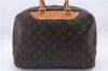 Authentic Louis Vuitton Monogram Deauville Hand Bag M47270 LV 5549D