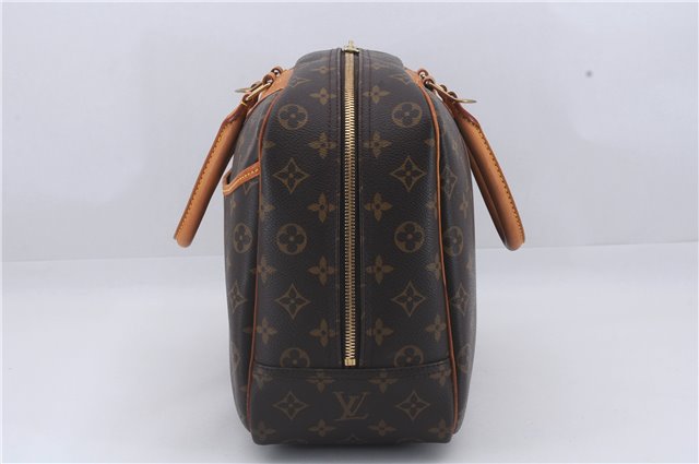 Authentic Louis Vuitton Monogram Deauville Hand Bag M47270 LV 5549D
