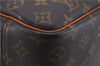Authentic Louis Vuitton Monogram Deauville Hand Bag M47270 LV 5549D