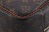 Authentic Louis Vuitton Monogram Deauville Hand Bag M47270 LV 5549D