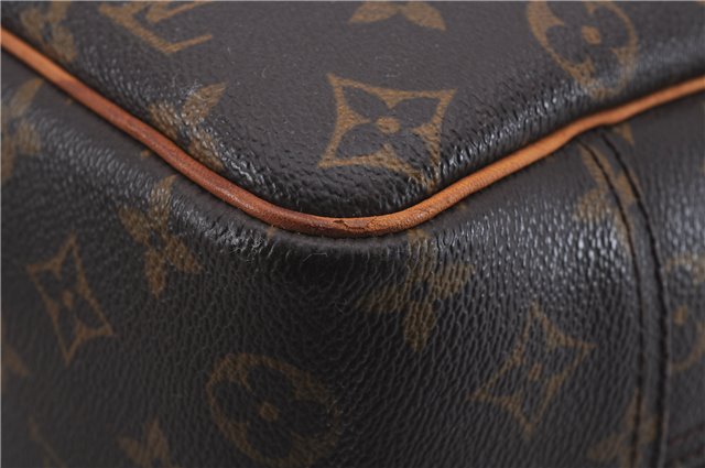 Authentic Louis Vuitton Monogram Deauville Hand Bag M47270 LV 5549D