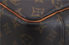 Authentic Louis Vuitton Monogram Deauville Hand Bag M47270 LV 5549D