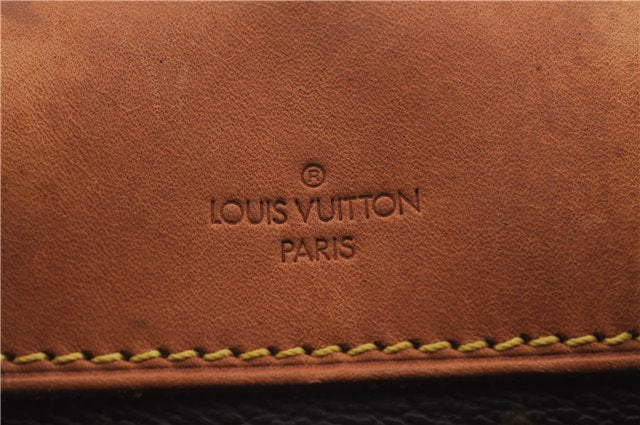 Authentic Louis Vuitton Monogram Deauville Hand Bag M47270 LV 5549D