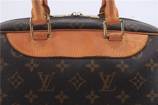 Authentic Louis Vuitton Monogram Deauville Hand Bag M47270 LV 5549D