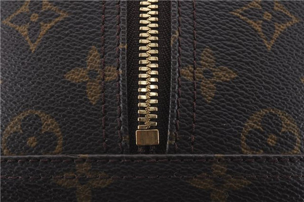 Authentic Louis Vuitton Monogram Deauville Hand Bag M47270 LV 5549D