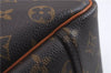 Authentic Louis Vuitton Monogram Deauville Hand Bag M47270 LV 5549D