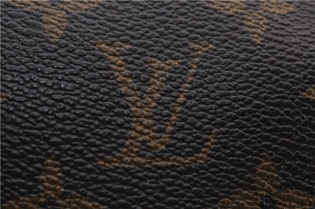 Authentic Louis Vuitton Monogram Deauville Hand Bag M47270 LV 5549D