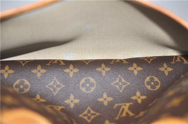 Authentic Louis Vuitton Monogram Deauville Hand Bag M47270 LV 5549D