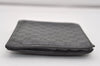 Authentic GUCCI Micro Guccissima Leather Bifold Wallet Purse 145754 Gray 5549I