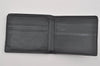 Authentic GUCCI Micro Guccissima Leather Bifold Wallet Purse 145754 Gray 5549I