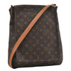 Authentic Louis Vuitton Monogram Musette Shoulder Cross Body Bag M51256 LV 5550I