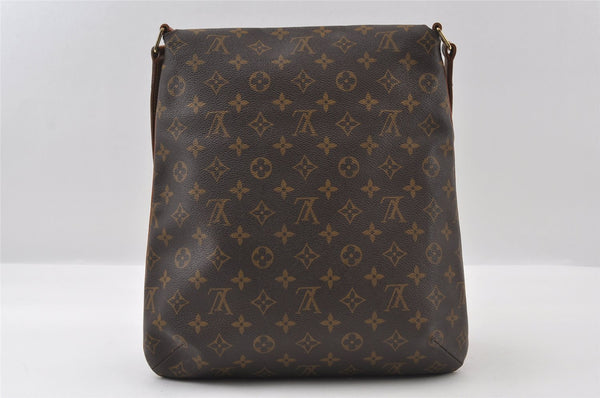 Authentic Louis Vuitton Monogram Musette Shoulder Cross Body Bag M51256 LV 5550I