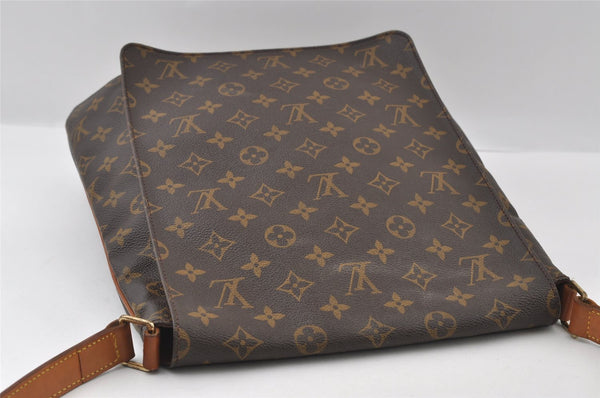 Authentic Louis Vuitton Monogram Musette Shoulder Cross Body Bag M51256 LV 5550I