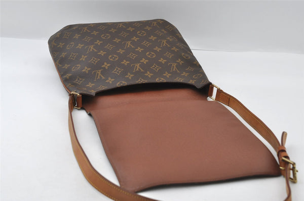 Authentic Louis Vuitton Monogram Musette Shoulder Cross Body Bag M51256 LV 5550I
