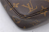 Auth Louis Vuitton Monogram Pochette Accessoires Shoulder Cross Body Pouch 5551D