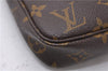 Auth Louis Vuitton Monogram Pochette Accessoires Shoulder Cross Body Pouch 5551D
